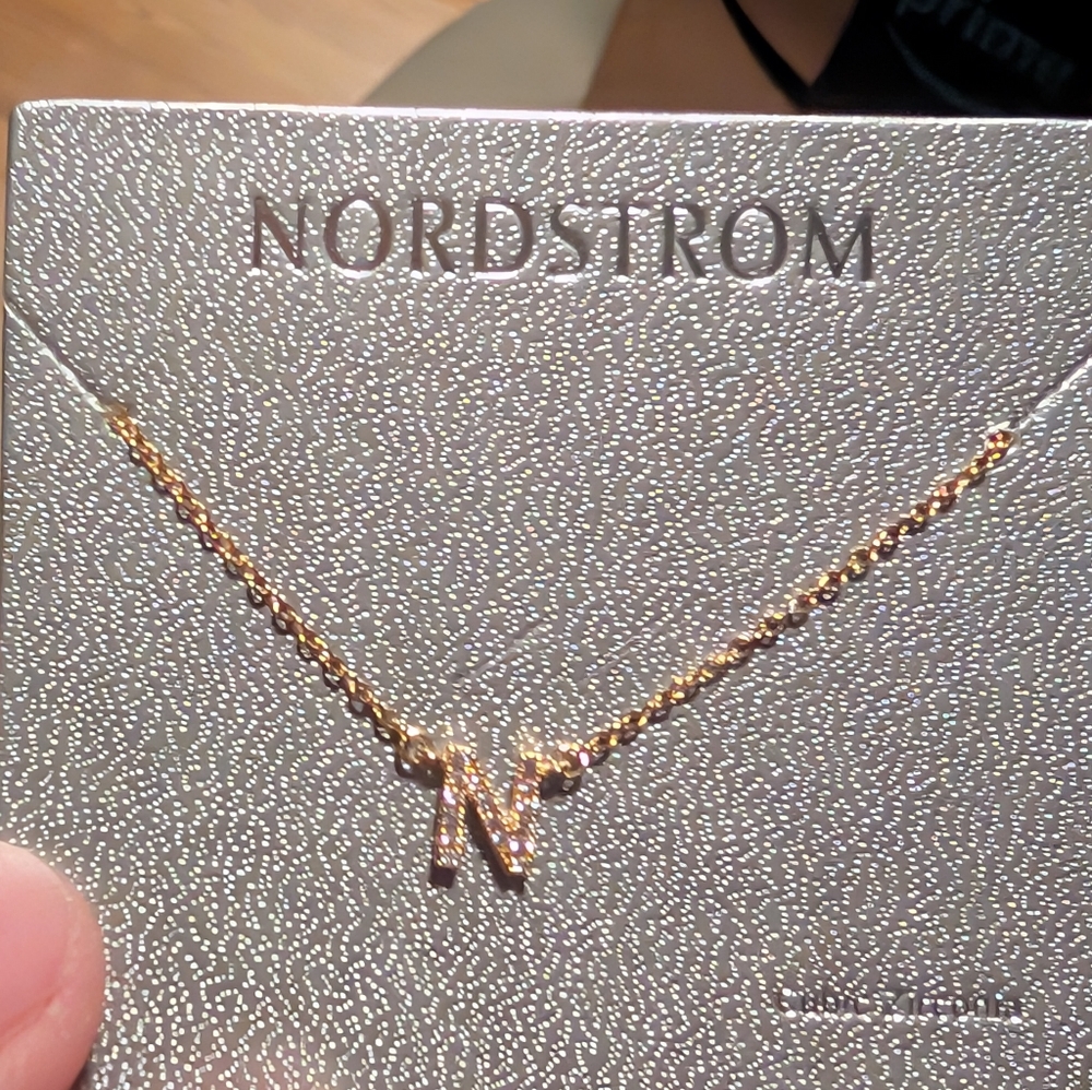 Nordstrom Initial Necklace (N )